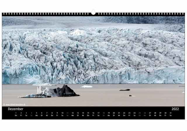 Jahreskalender Island | Dezember 2022 |  Fjalls&aacute;rl&oacute;n